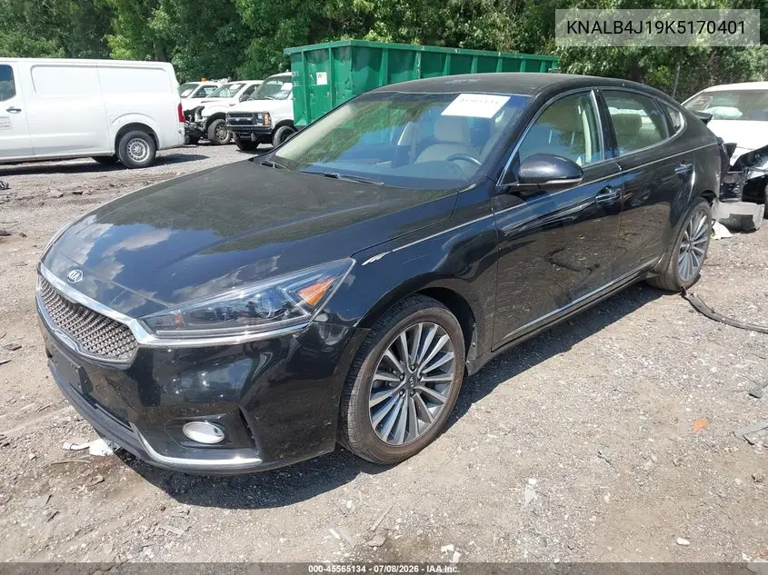 2019 Kia Cadenza Premium VIN: KNALB4J19K5170401 Lot: 45565134