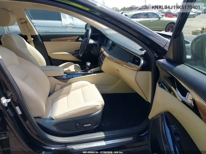 2019 Kia Cadenza Premium VIN: KNALB4J19K5170401 Lot: 45565134