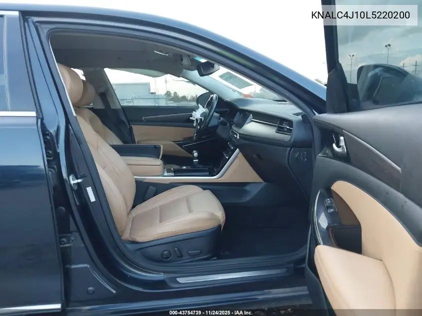 2020 Kia Cadenza Limited VIN: KNALC4J10L5220200 Lot: 43754739