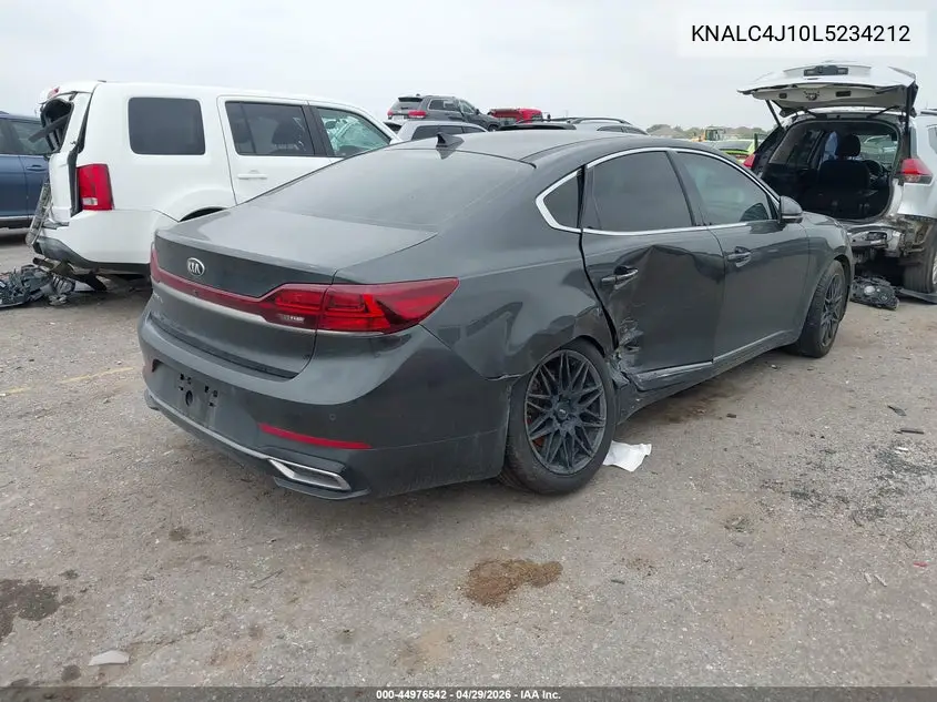 2020 Kia Cadenza Technology VIN: KNALC4J10L5234212 Lot: 44976542