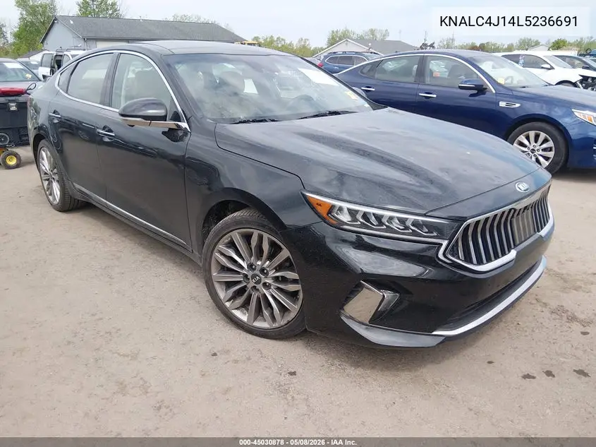 2020 Kia Cadenza Limited VIN: KNALC4J14L5236691 Lot: 45030878