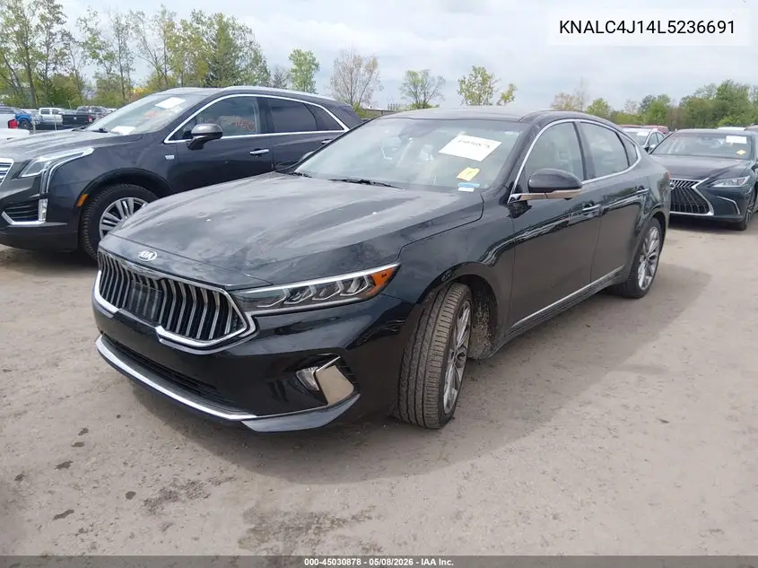 2020 Kia Cadenza Limited VIN: KNALC4J14L5236691 Lot: 45030878