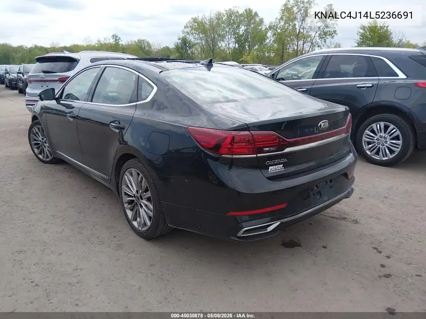 2020 Kia Cadenza Limited VIN: KNALC4J14L5236691 Lot: 45030878