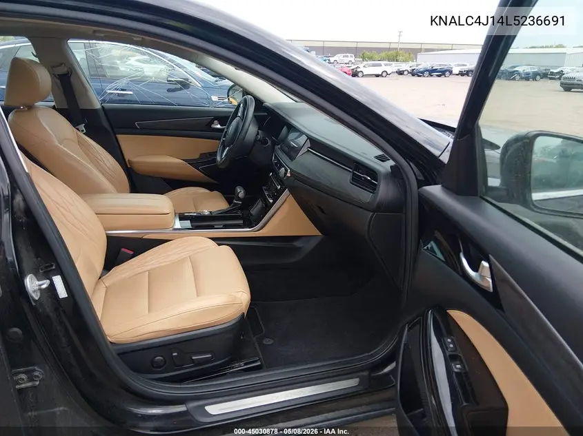 2020 Kia Cadenza Limited VIN: KNALC4J14L5236691 Lot: 45030878