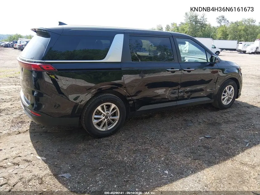 2022 Kia Carnival Mpv Lx Seat Package VIN: KNDNB4H36N6161673 Lot: 45296141