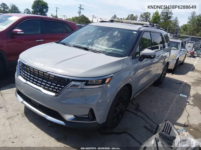 2023 Kia Carnival Mpv Sx Prestige VIN: KNDNE5H38P6288649 Lot: 45207979