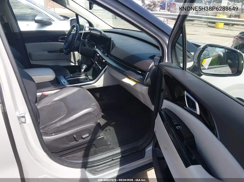 2023 Kia Carnival Mpv Sx Prestige VIN: KNDNE5H38P6288649 Lot: 45207979