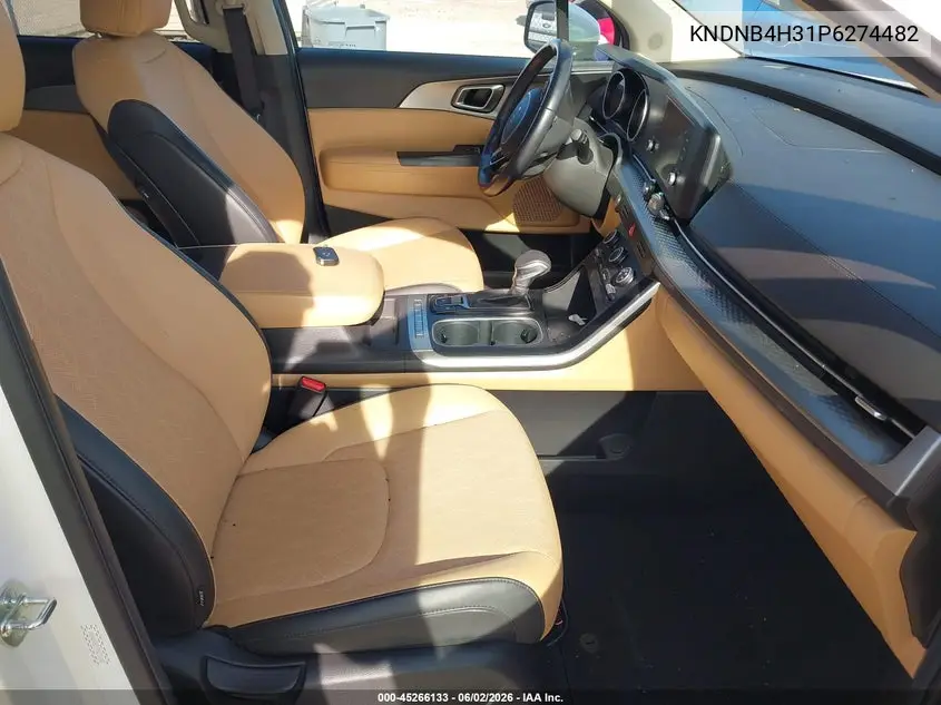 2023 Kia Carnival Mpv Lx Seat Package VIN: KNDNB4H31P6274482 Lot: 45266133