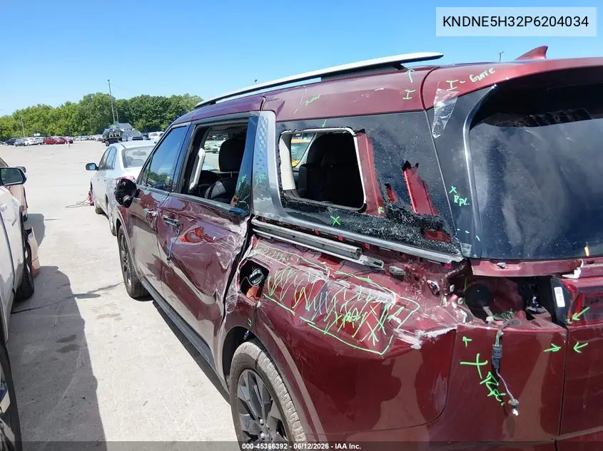2023 Kia Carnival Mpv Sx Prestige VIN: KNDNE5H32P6204034 Lot: 45366392