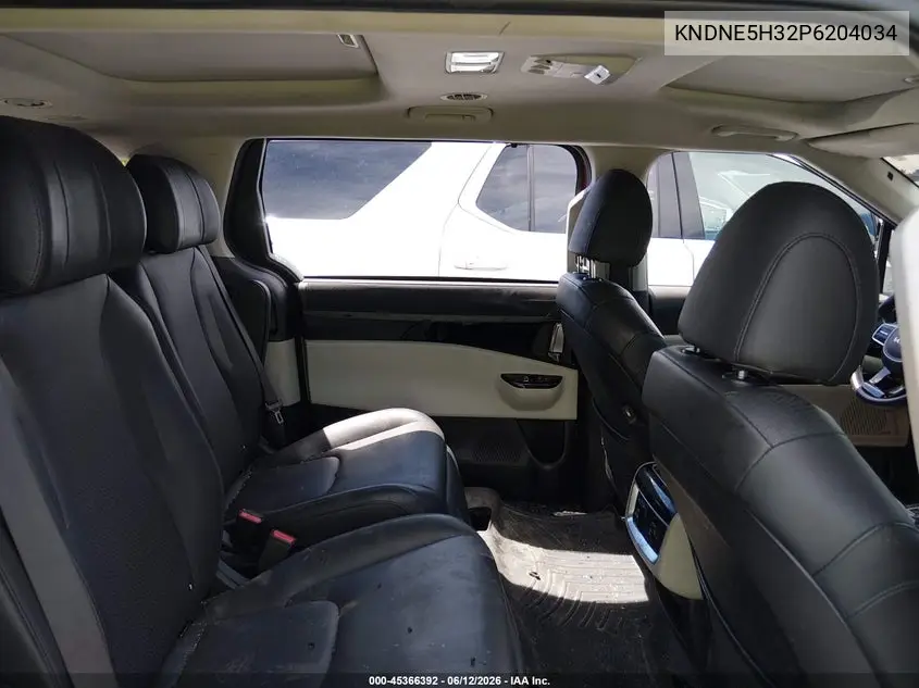 2023 Kia Carnival Mpv Sx Prestige VIN: KNDNE5H32P6204034 Lot: 45366392