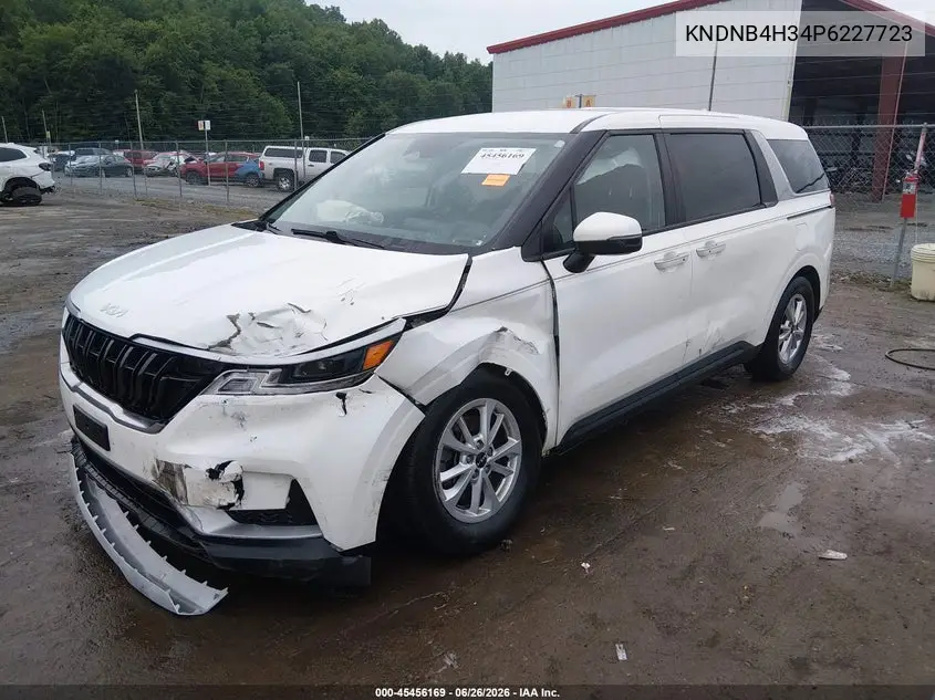 2023 Kia Carnival Mpv Lx Seat Package VIN: KNDNB4H34P6227723 Lot: 45456169