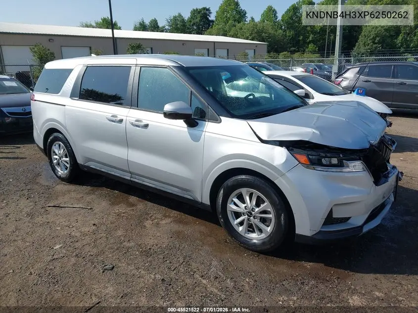 2023 Kia Carnival Mpv Lx Seat Package VIN: KNDNB4H3XP6250262 Lot: 45521522