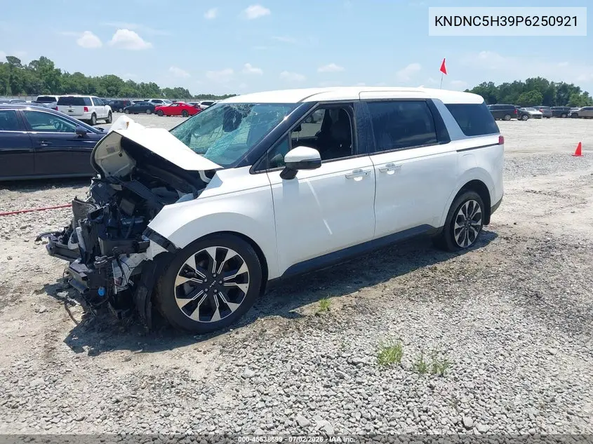 2023 Kia Carnival Mpv Ex VIN: KNDNC5H39P6250921 Lot: 45538699