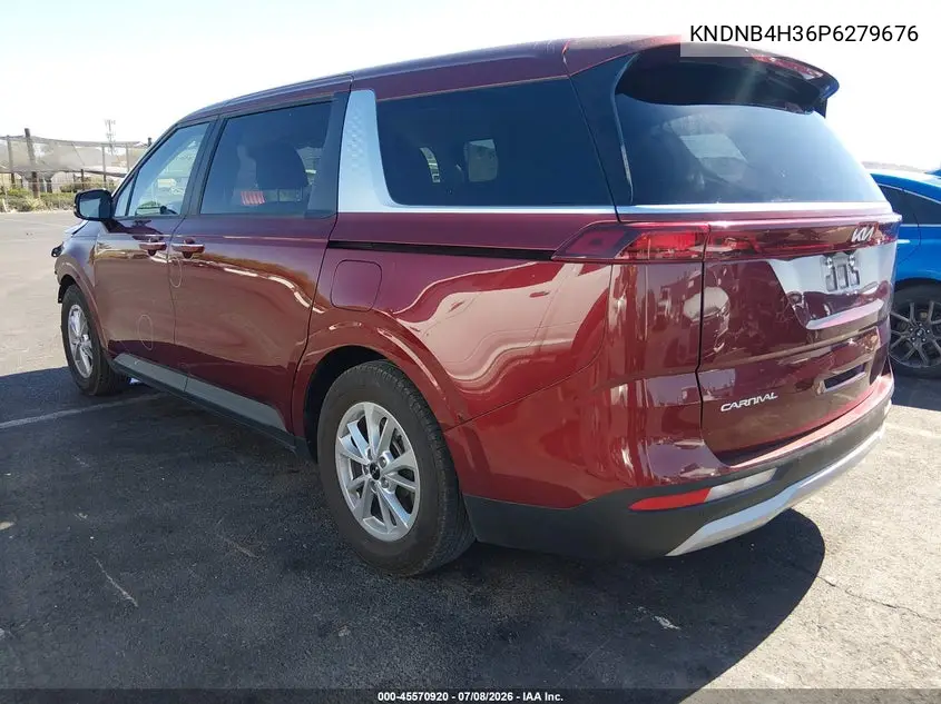 2023 Kia Carnival Mpv Lx Seat Package VIN: KNDNB4H36P6279676 Lot: 45570920