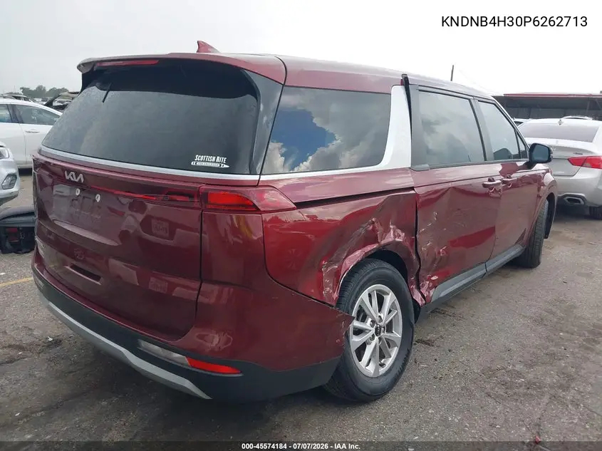 2023 Kia Carnival Mpv Lx Seat Package VIN: KNDNB4H30P6262713 Lot: 45574184