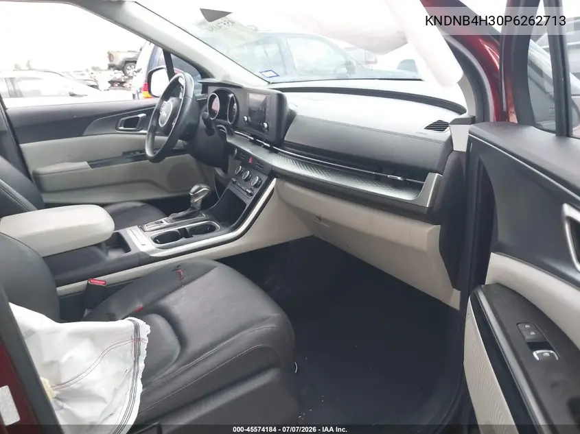 2023 Kia Carnival Mpv Lx Seat Package VIN: KNDNB4H30P6262713 Lot: 45574184