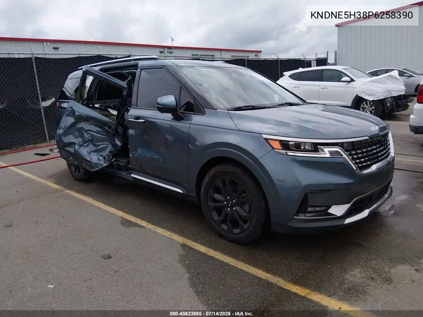 2023 Kia Carnival Mpv Sx Prestige VIN: KNDNE5H38P6258390 Lot: 45623985