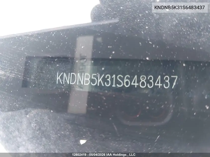 2024 Kia Carnival Lx VIN: KNDNB5K31S6483437 Lot: 12602419