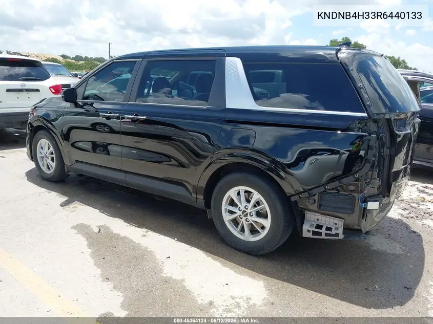2024 Kia Carnival Mpv Lx Seat Package VIN: KNDNB4H33R6440133 Lot: 45364124