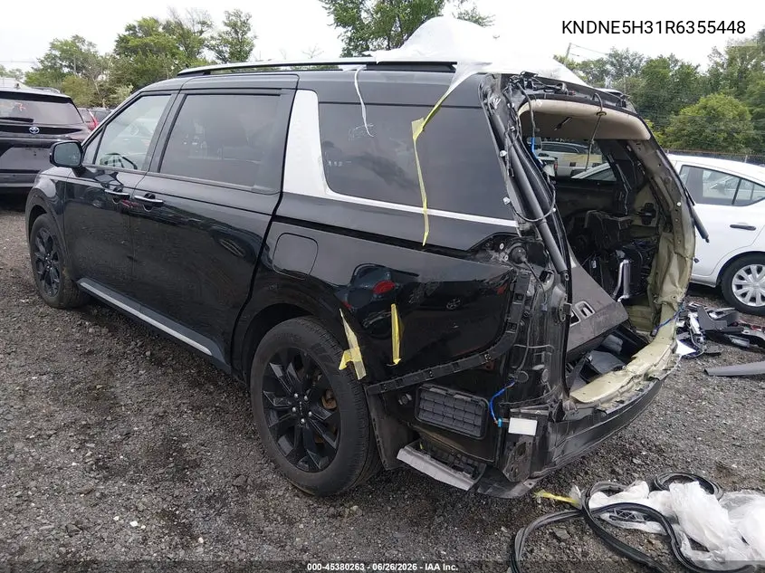 2024 Kia Carnival Mpv Sx VIN: KNDNE5H31R6355448 Lot: 45380263