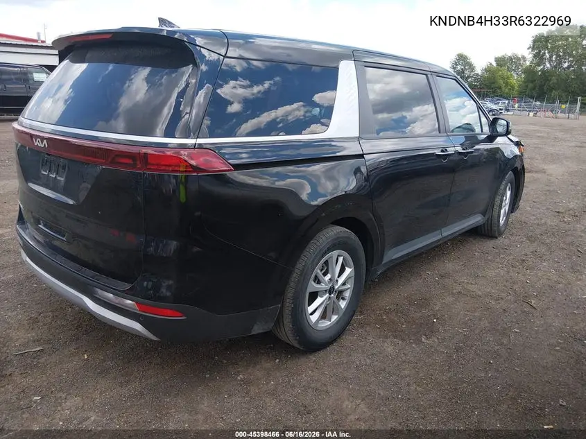 2024 Kia Carnival Mpv Lx Seat Package VIN: KNDNB4H33R6322969 Lot: 45398466