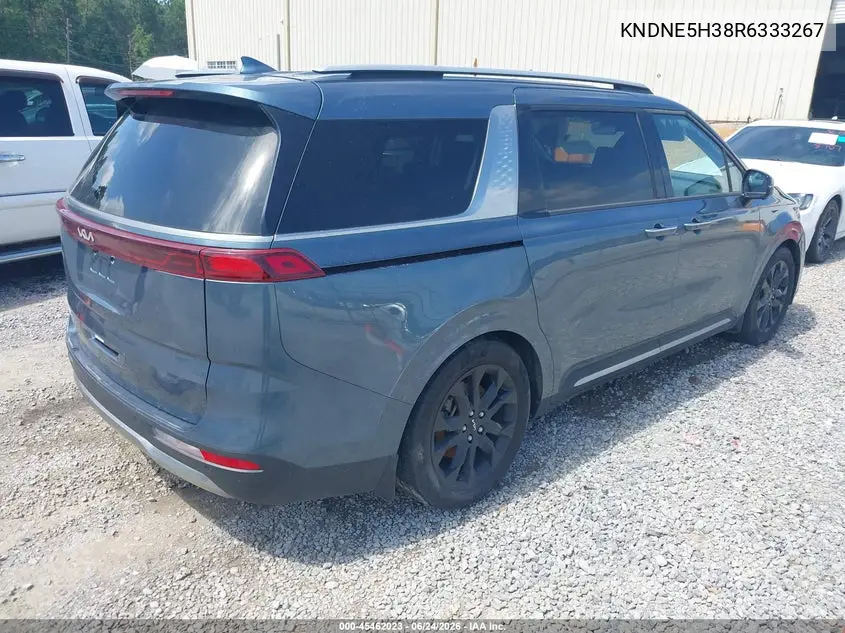2024 Kia Carnival Mpv Sx Prestige VIN: KNDNE5H38R6333267 Lot: 45462023