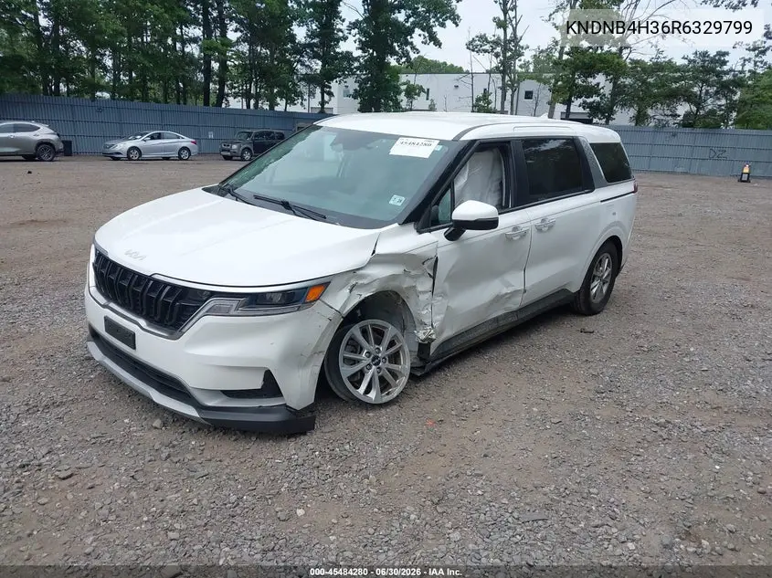 2024 Kia Carnival Mpv Lx Seat Package VIN: KNDNB4H36R6329799 Lot: 45484280