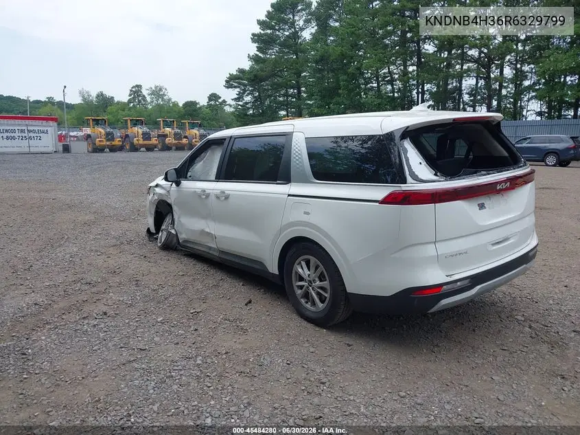 2024 Kia Carnival Mpv Lx Seat Package VIN: KNDNB4H36R6329799 Lot: 45484280