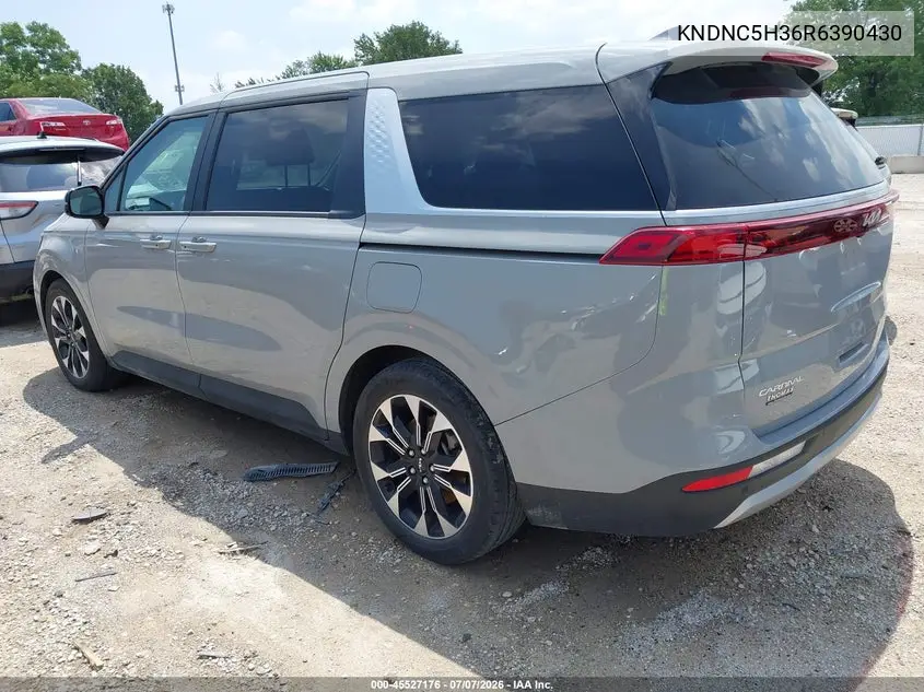 2024 Kia Carnival Mpv Ex VIN: KNDNC5H36R6390430 Lot: 45527176