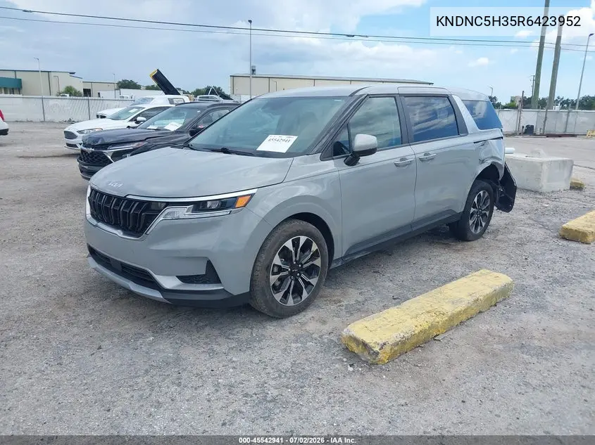 2024 Kia Carnival Mpv Ex VIN: KNDNC5H35R6423952 Lot: 45542941