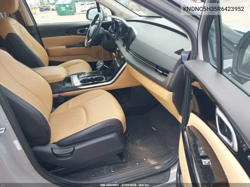 2024 Kia Carnival Mpv Ex VIN: KNDNC5H35R6423952 Lot: 45542941