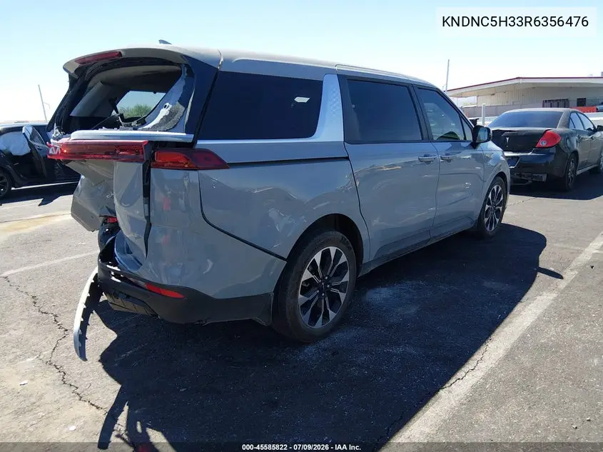 2024 Kia Carnival Mpv Ex VIN: KNDNC5H33R6356476 Lot: 45585822
