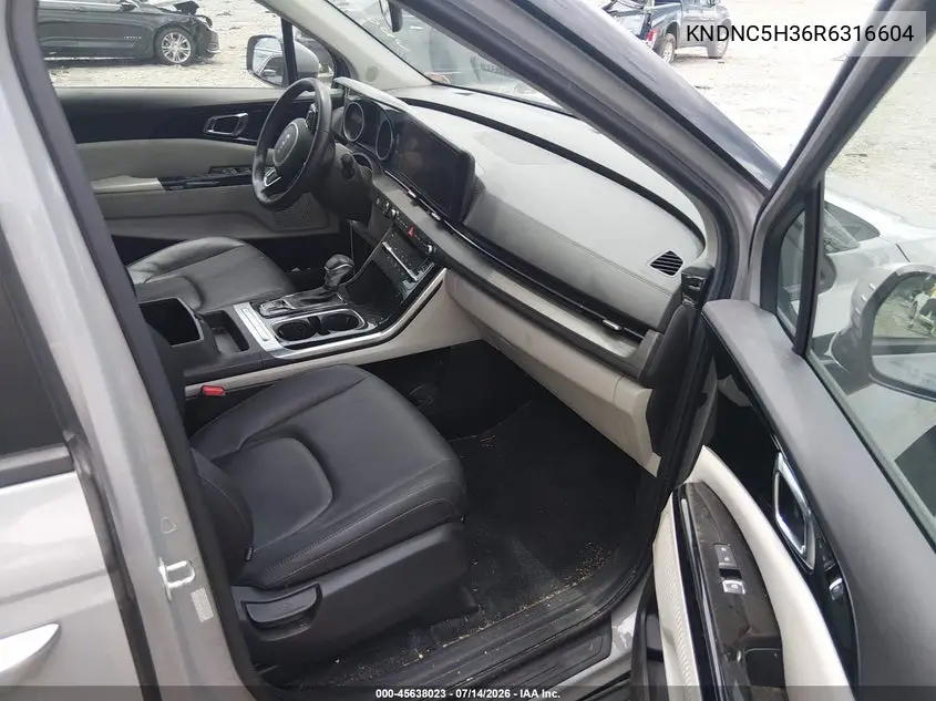 2024 Kia Carnival Mpv Ex VIN: KNDNC5H36R6316604 Lot: 45638023