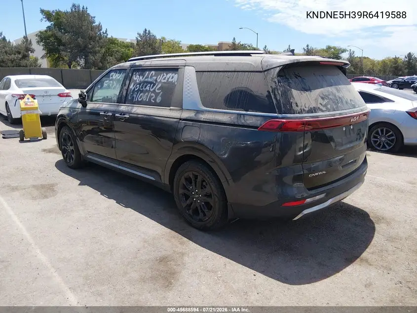 2024 Kia Carnival Mpv Sx Prestige VIN: KNDNE5H39R6419588 Lot: 45688594