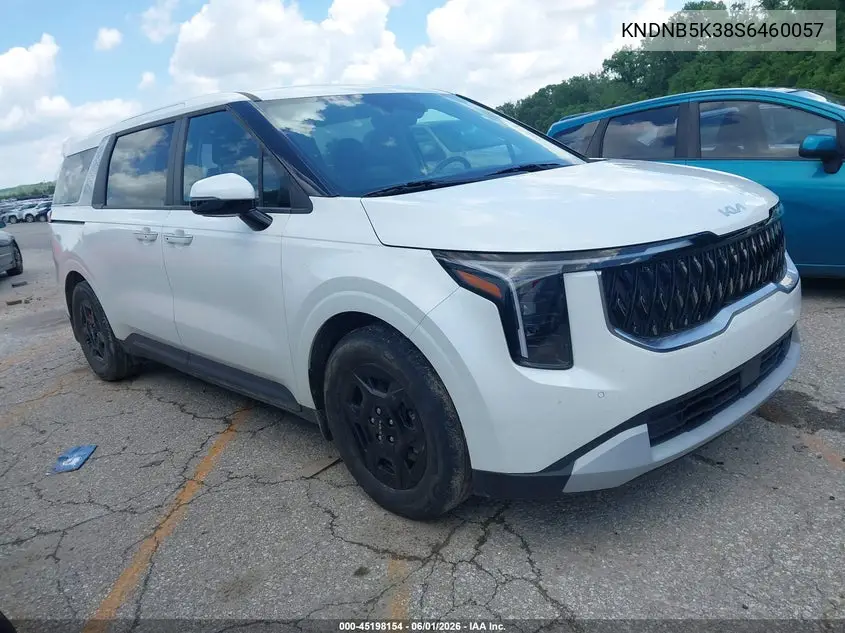 2025 Kia Carnival Mpv Lxs VIN: KNDNB5K38S6460057 Lot: 45198154