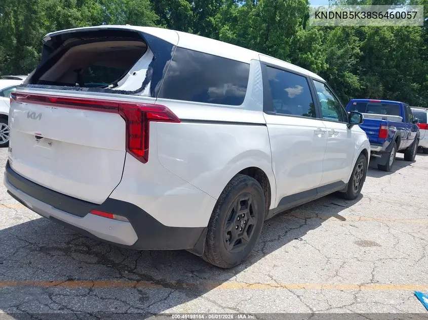2025 Kia Carnival Mpv Lxs VIN: KNDNB5K38S6460057 Lot: 45198154