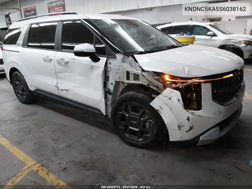 2025 Kia Carnival Mpv Hybrid Ex VIN: KNDNC5KA5S6038162 Lot: 45202172