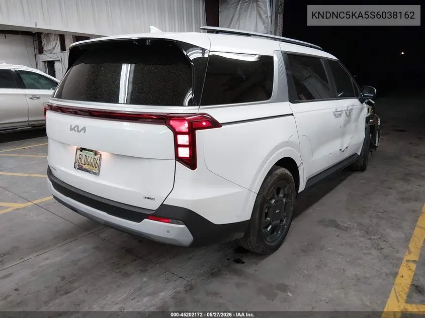 2025 Kia Carnival Mpv Hybrid Ex VIN: KNDNC5KA5S6038162 Lot: 45202172