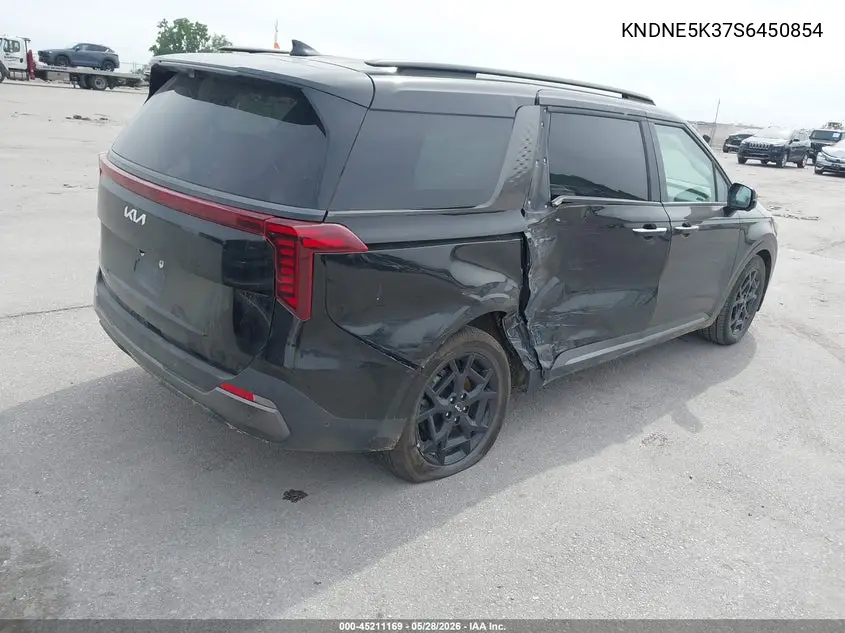2025 Kia Carnival Mpv Sx Prestige VIN: KNDNE5K37S6450854 Lot: 45211169