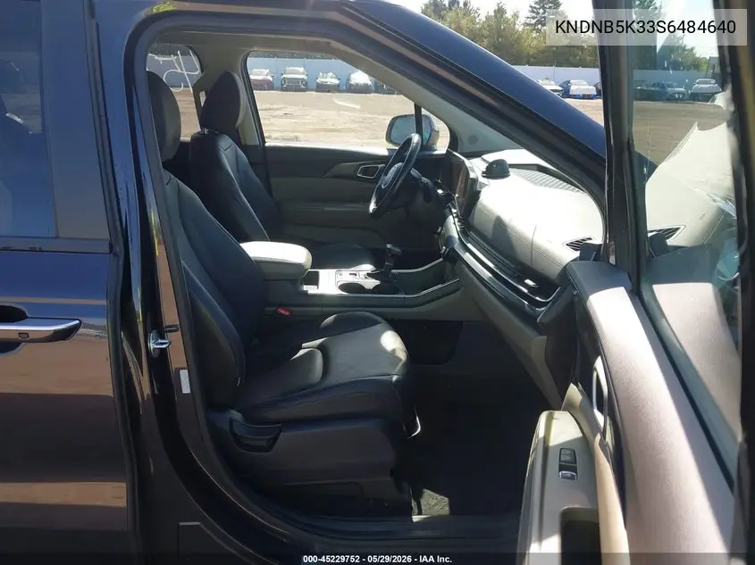 2025 Kia Carnival Mpv Lxs VIN: KNDNB5K33S6484640 Lot: 45229752