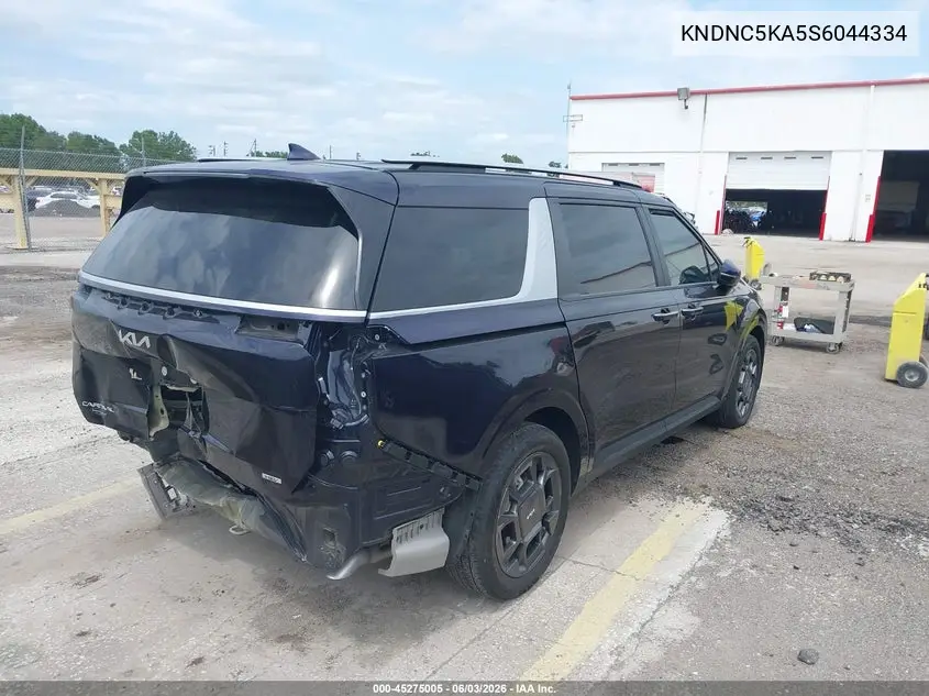 2025 Kia Carnival Mpv Hybrid Ex VIN: KNDNC5KA5S6044334 Lot: 45275005
