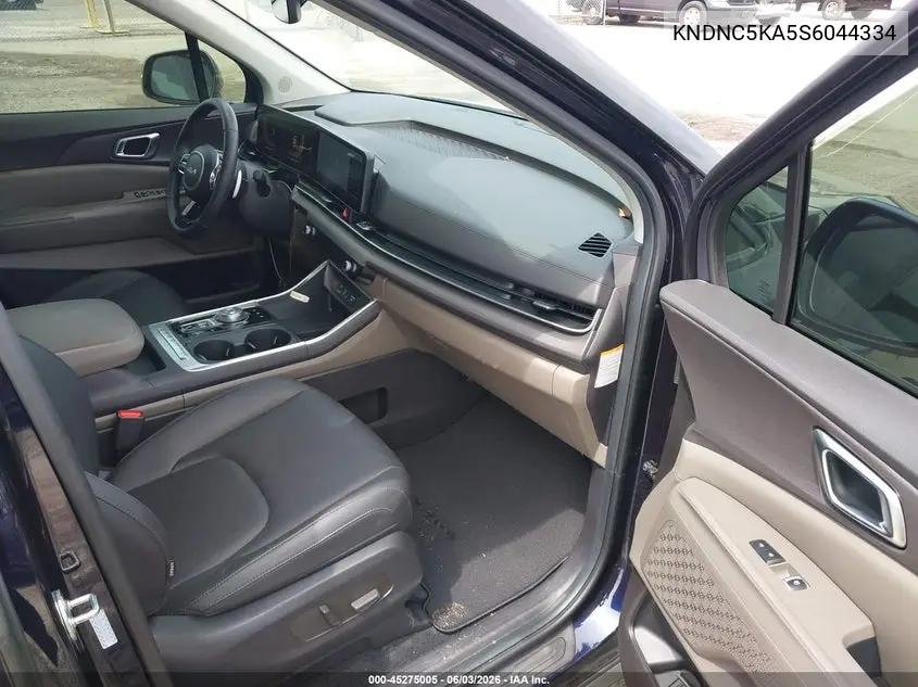 2025 Kia Carnival Mpv Hybrid Ex VIN: KNDNC5KA5S6044334 Lot: 45275005
