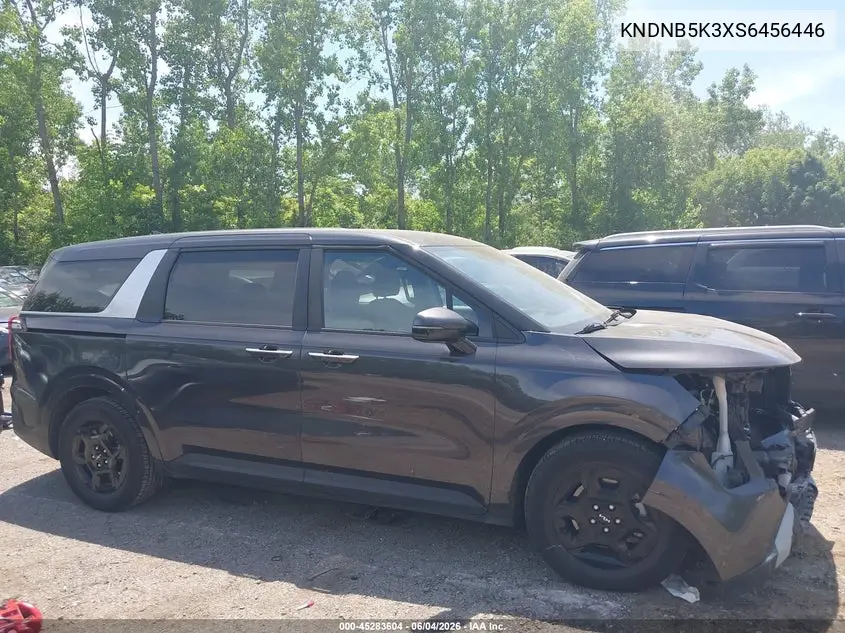 2025 Kia Carnival Mpv Lxs VIN: KNDNB5K3XS6456446 Lot: 45283604