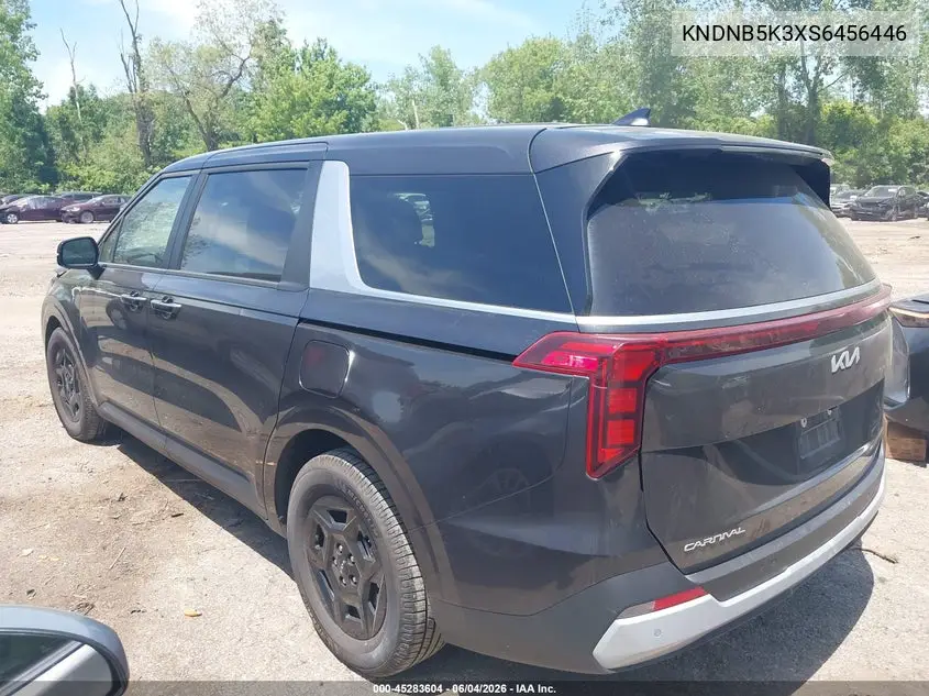2025 Kia Carnival Mpv Lxs VIN: KNDNB5K3XS6456446 Lot: 45283604
