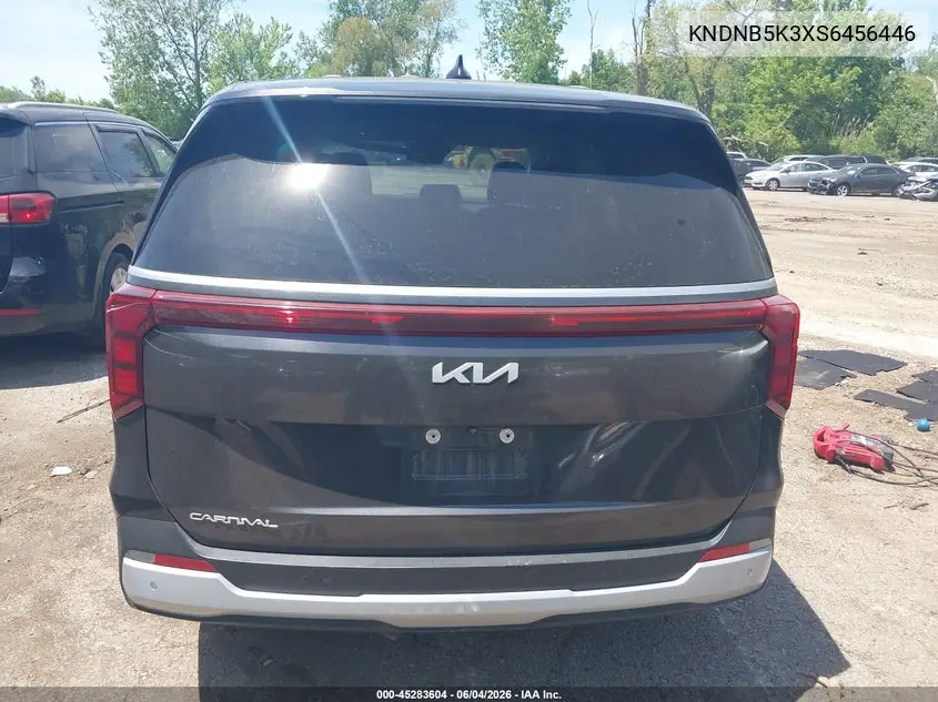 2025 Kia Carnival Mpv Lxs VIN: KNDNB5K3XS6456446 Lot: 45283604
