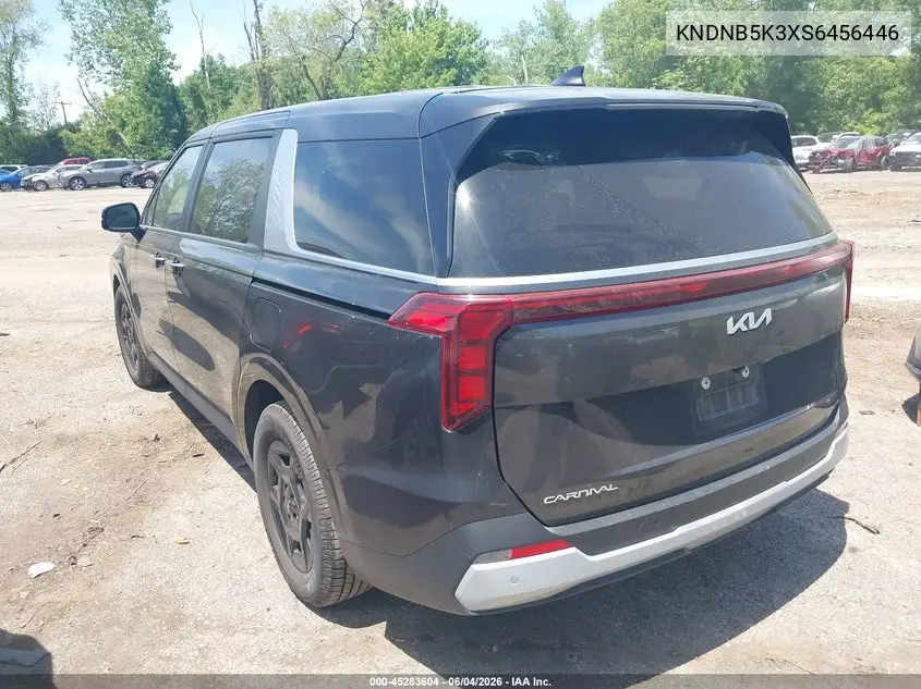 2025 Kia Carnival Mpv Lxs VIN: KNDNB5K3XS6456446 Lot: 45283604