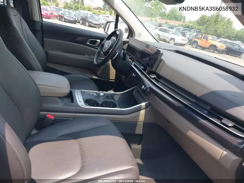 2025 Kia Carnival Mpv Hybrid Lxs VIN: KNDNB5KA3S6058932 Lot: 45363707