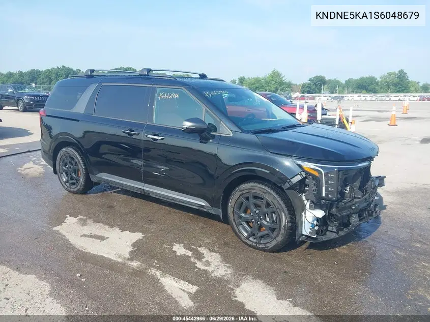 2025 Kia Carnival Mpv Hybrid Sx Prestige VIN: KNDNE5KA1S6048679 Lot: 45442966