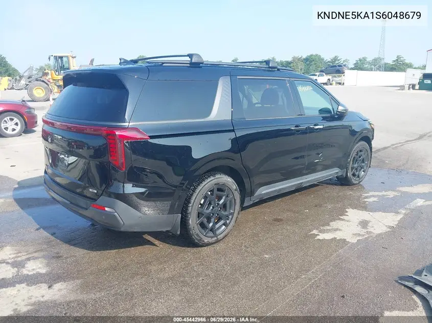 2025 Kia Carnival Mpv Hybrid Sx Prestige VIN: KNDNE5KA1S6048679 Lot: 45442966