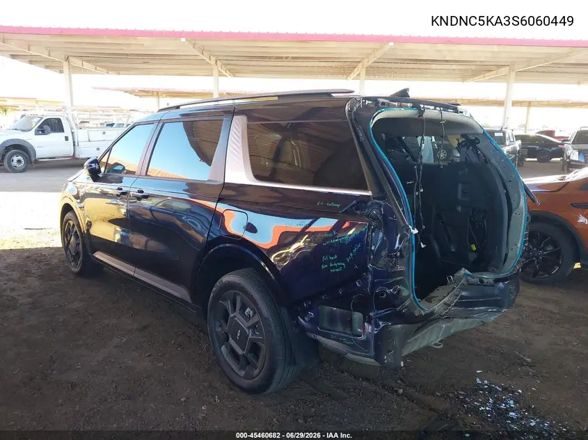 2025 Kia Carnival Mpv Hybrid Ex VIN: KNDNC5KA3S6060449 Lot: 45460682